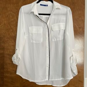 Apt 9 Long Sleeve Button Down Dress Shirt